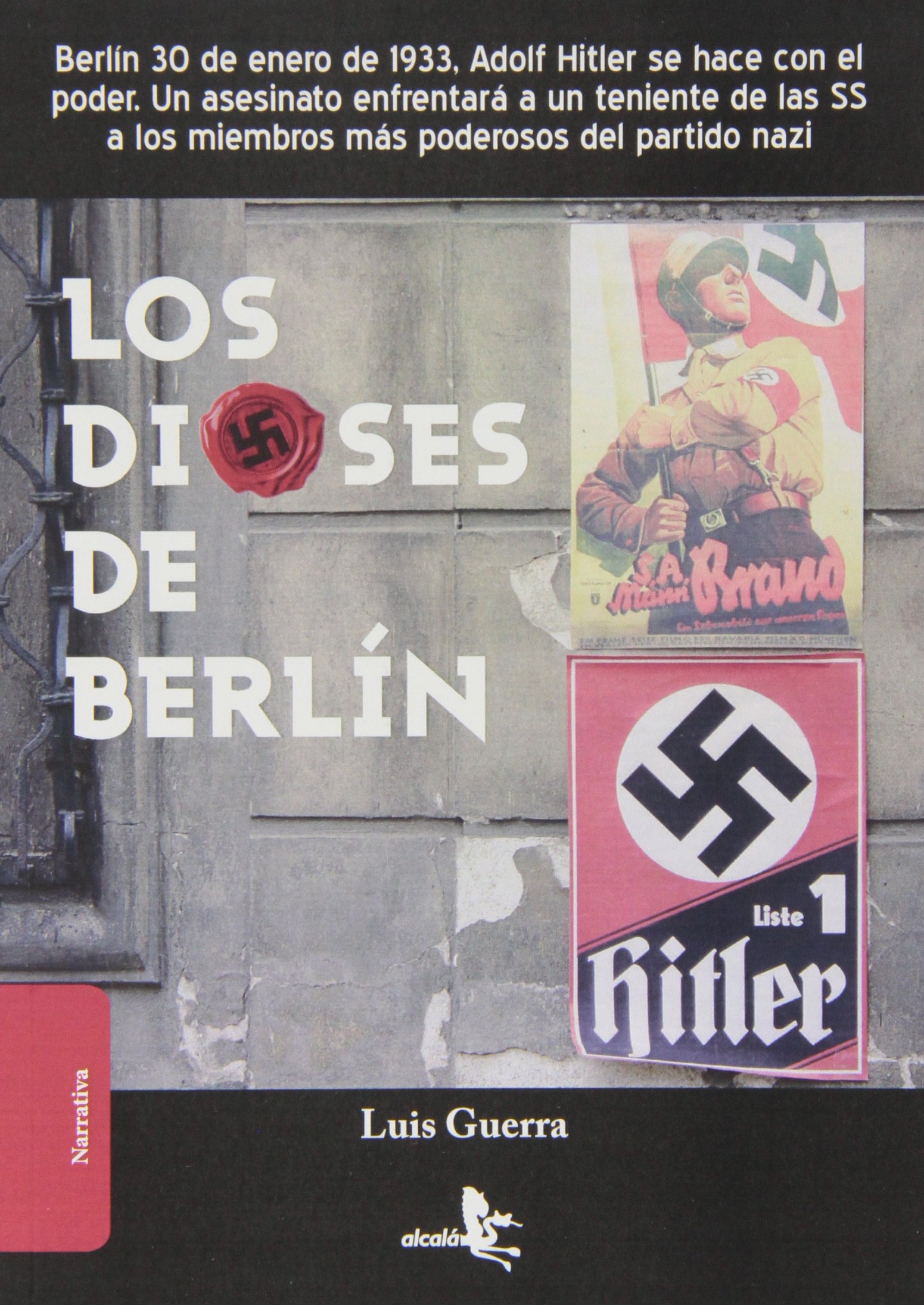 Portada de Los dioses de Berlín, de Luis Guerra