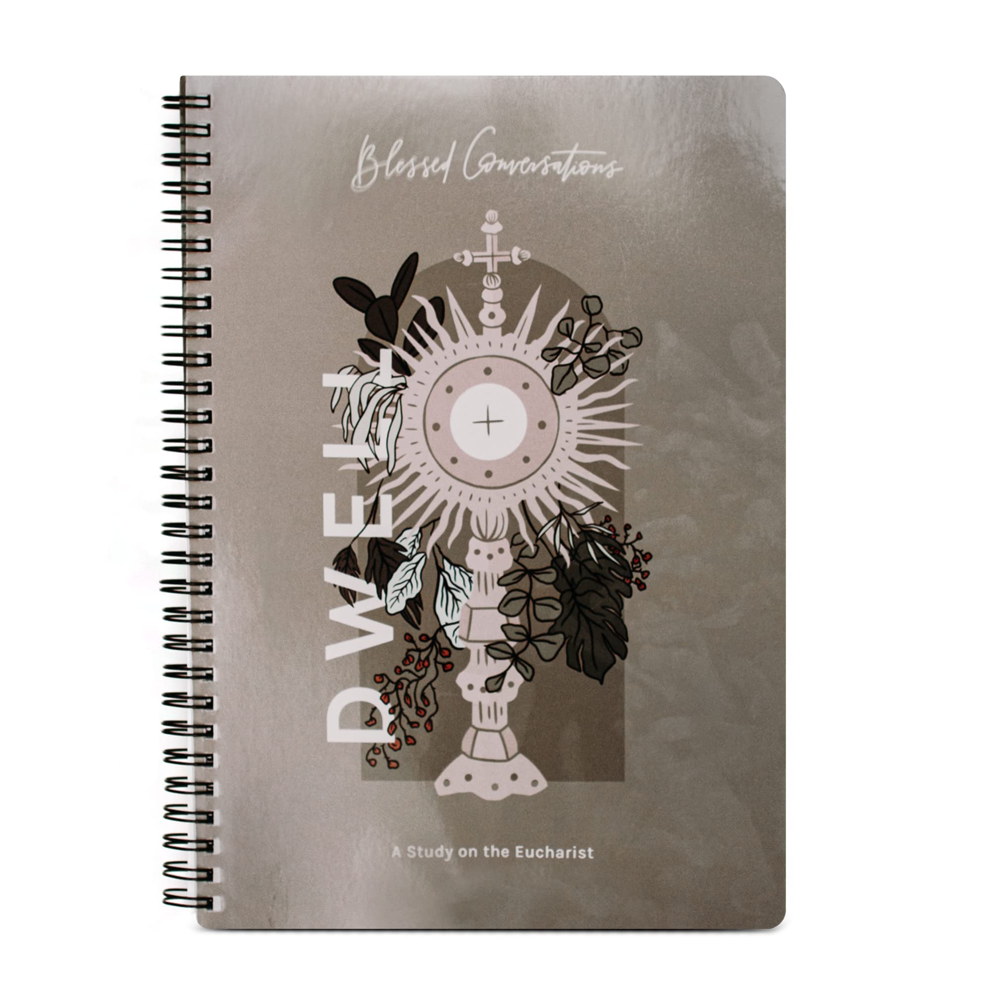 Blessed is She Eucharist Bible Study for Women - Daily Meditations Eucharistic Miracles Book, Devotionals for Women, Bible Study Journal, Perfect Paperback Catholic Books - 130 Pages (10"x7.35")