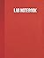 Lab Notebook: Red Design | Large Laboratory Note Book for School, Research, Analytical, Quality, Clinical, Production, or Cleanrooms | 8.5 x 11 | 120 Pages