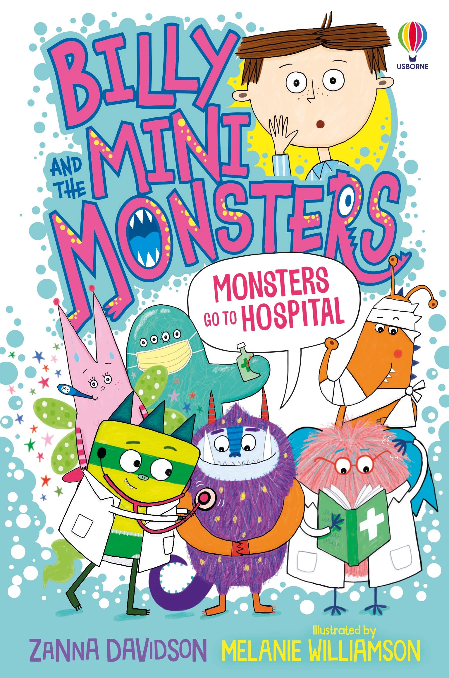 Billy and the Mini Monsters: Monsters go to Hospital (Paperback)