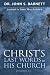 REVELATION 1-3--Christ's La...