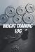 Weight training log: weight...