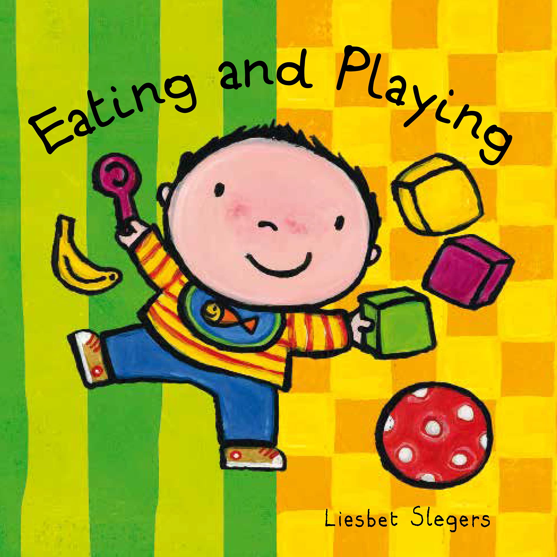 Eating and Playing (Board book)