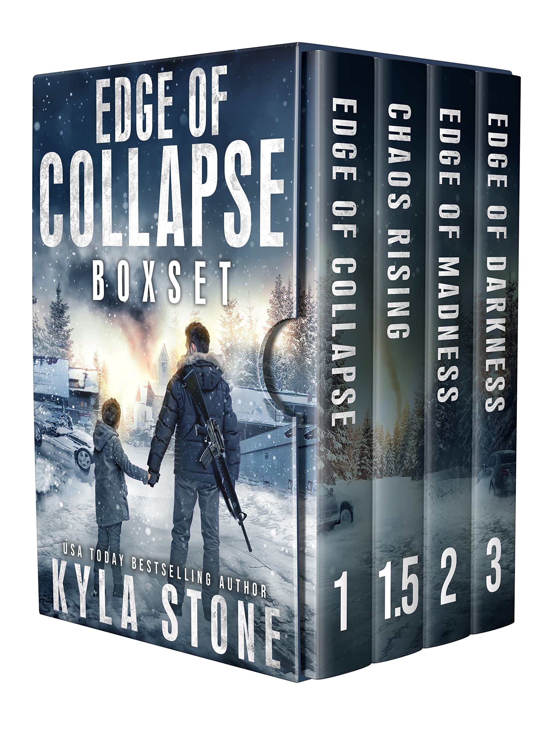 Edge of Collapse: Box Set Books 1-3: An Apocalyptic Survival Thriller (Kindle Edition)