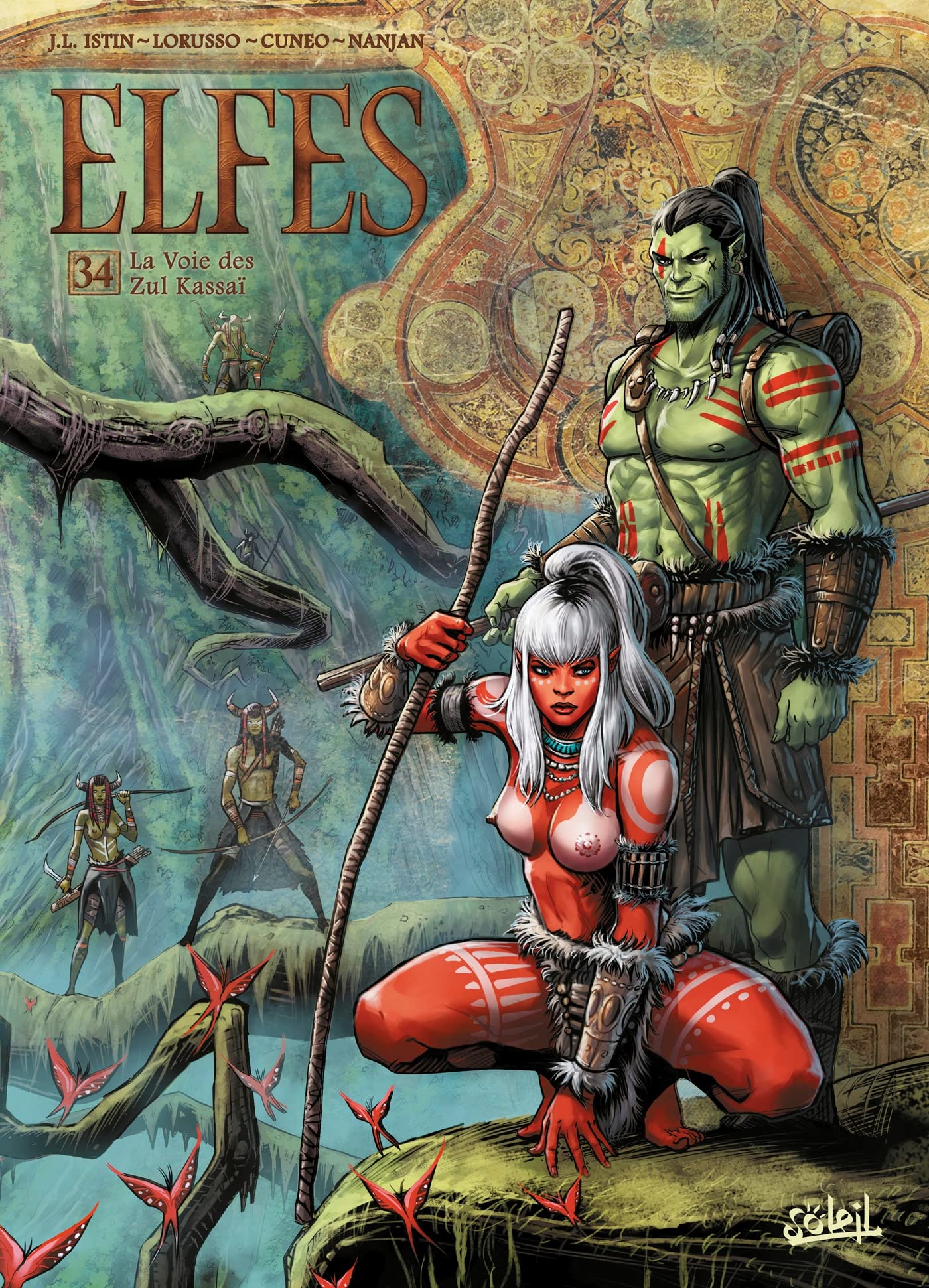 Elfes T34: La Voie des Zul-Kassaï (Les Terres d'Arran - Elfes) (French Edition)