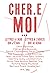 "CHER.E MOI" (French Edition)