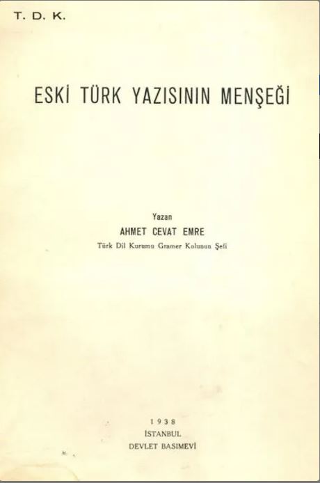Eski Türk Yazısının Menşeği