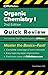 CliffsNotes Organic Chemistry I: Quick Review