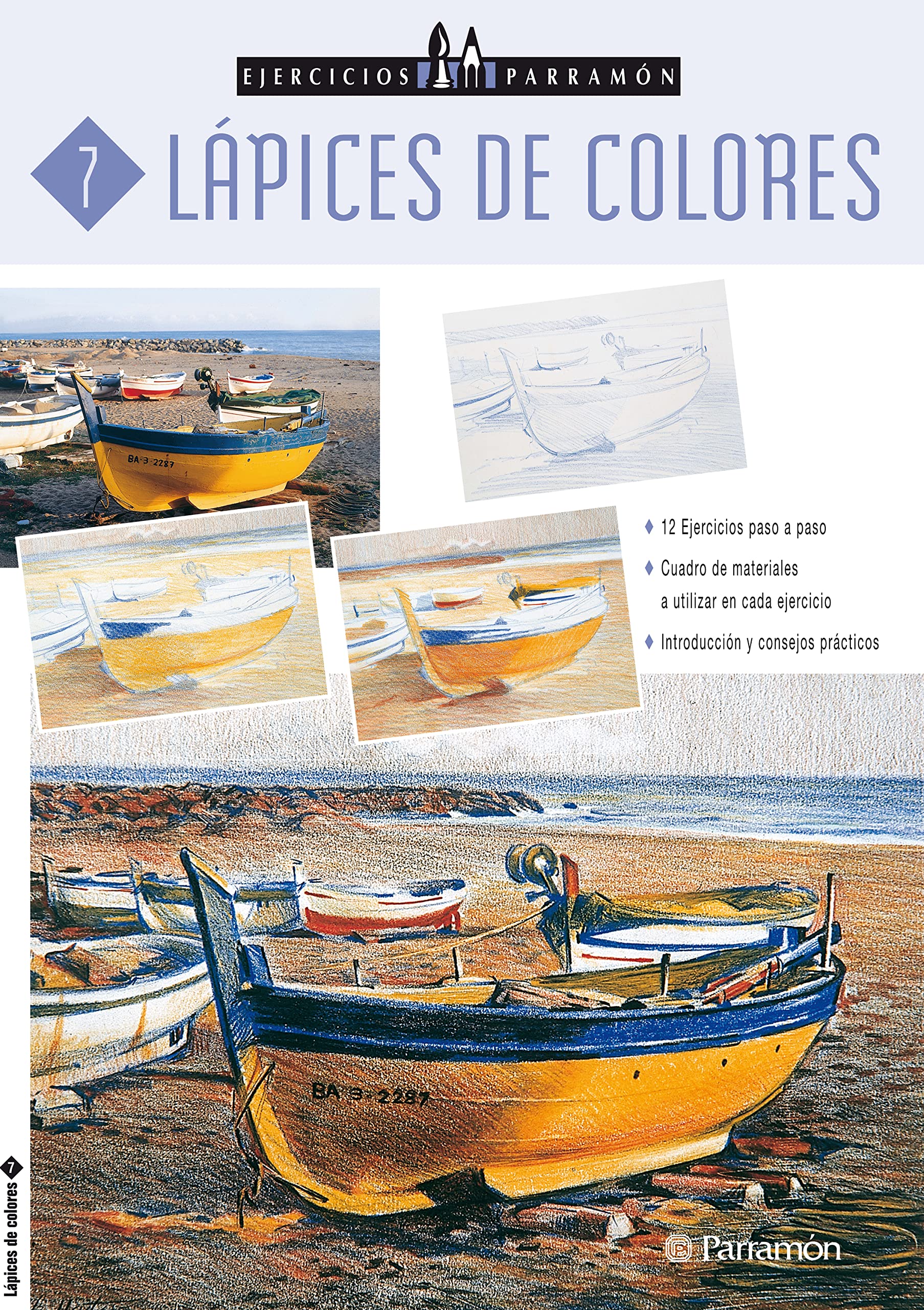 Ejercicios Parramón. Lápices de colores (Spanish Edition)