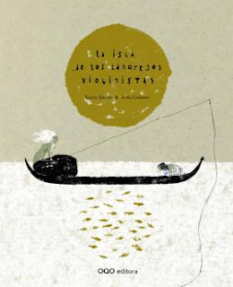 Portada de La isla de los cangrejos violinistas, de Xavier Queipo