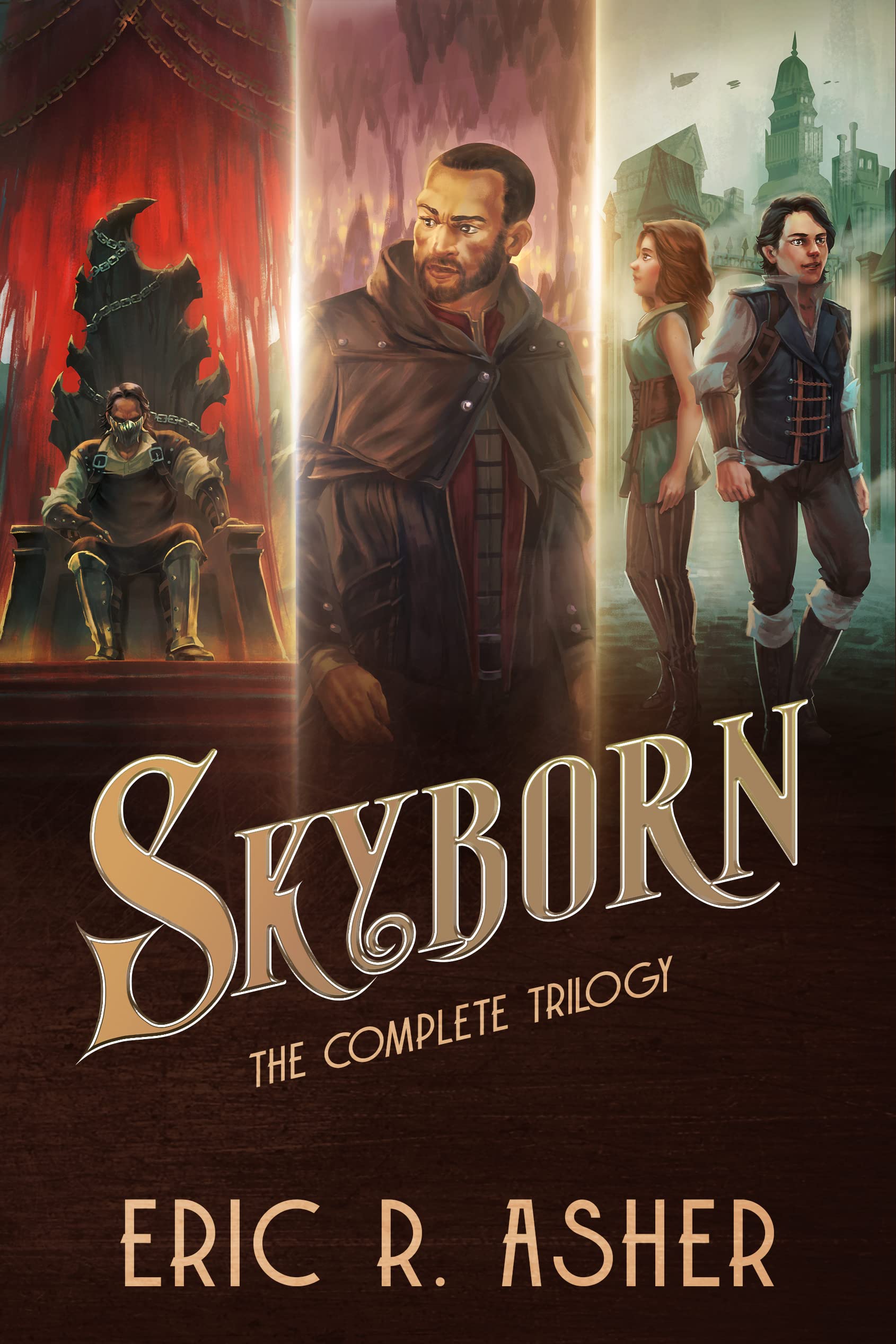Skyborn: The Complete Trilogy (Steamborn, #4-6)