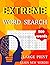 Difficult word search for adults, teens & seniors. Large prin... by Alexandra Diaz