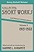 Collected Short Works and Related Correspondence, volume 3: 1915-1922