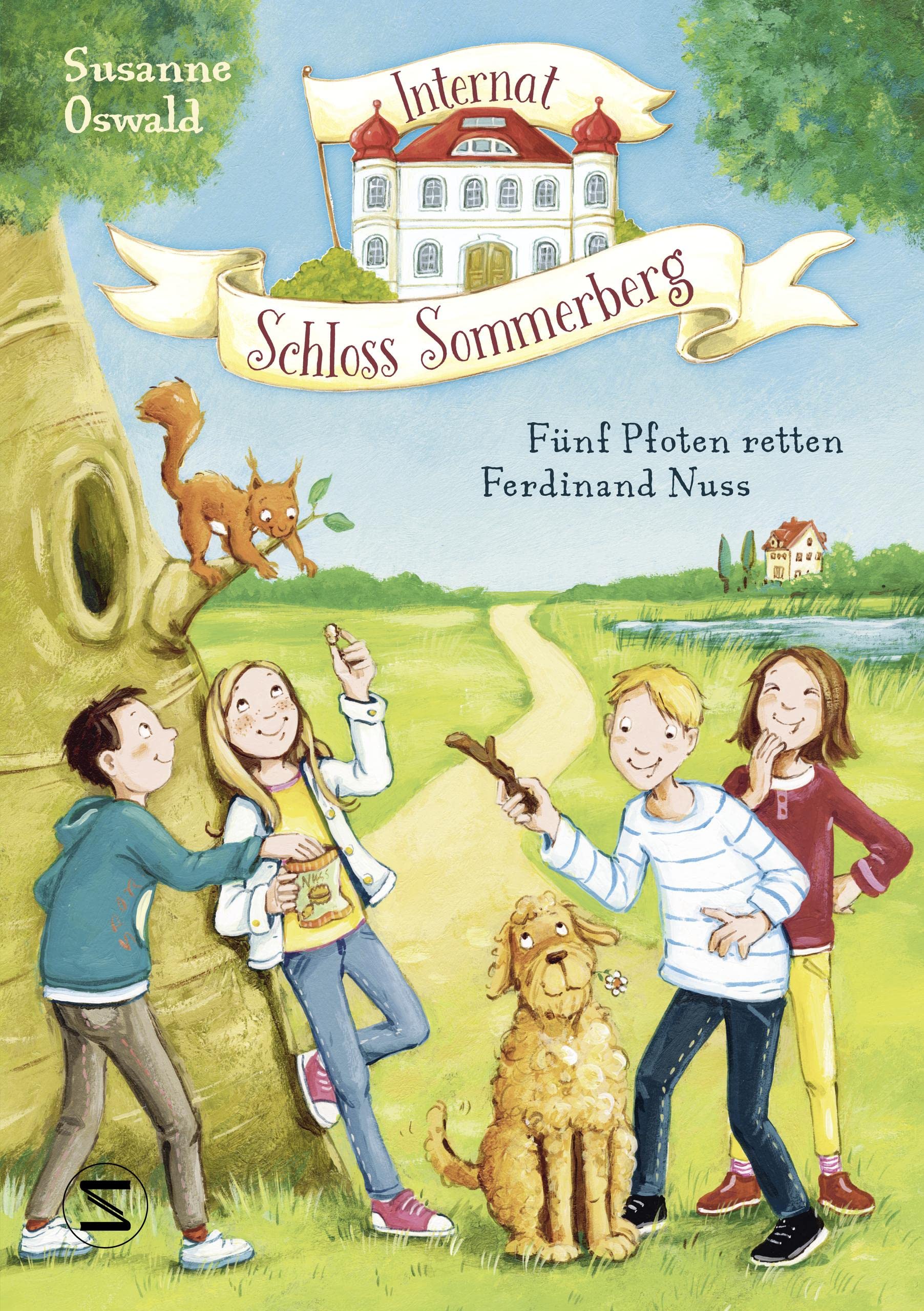 Fünf Pfoten retten Ferdinand Nuss (Internat Schloss Sommerberg #1)