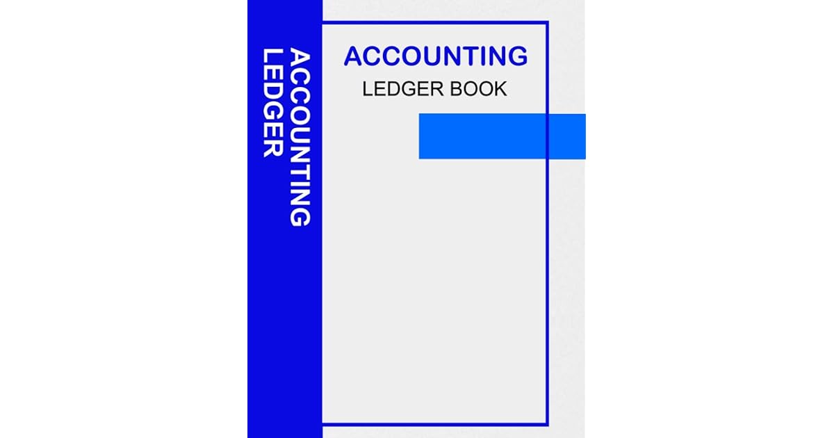 Accounting Ledger Book Simple Accounting Notebook for all your bookkeeping needs. by Gilay