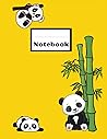 Panda Notebook: 8.5X 11 inch 100 pages
