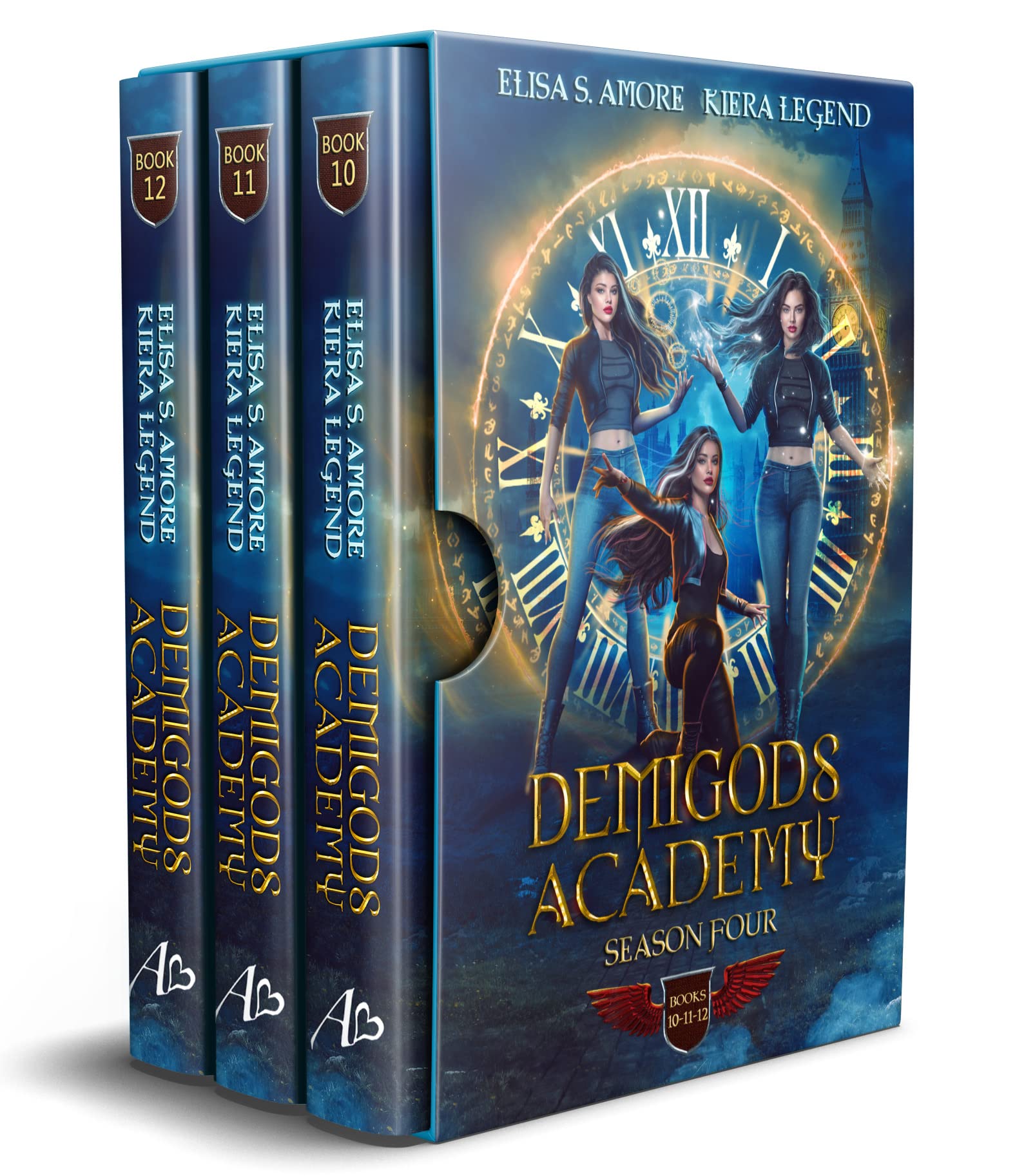 Demigods Academy - Season Four (Books 10,11,12) (Demigods Academy Chronicles Book 4)