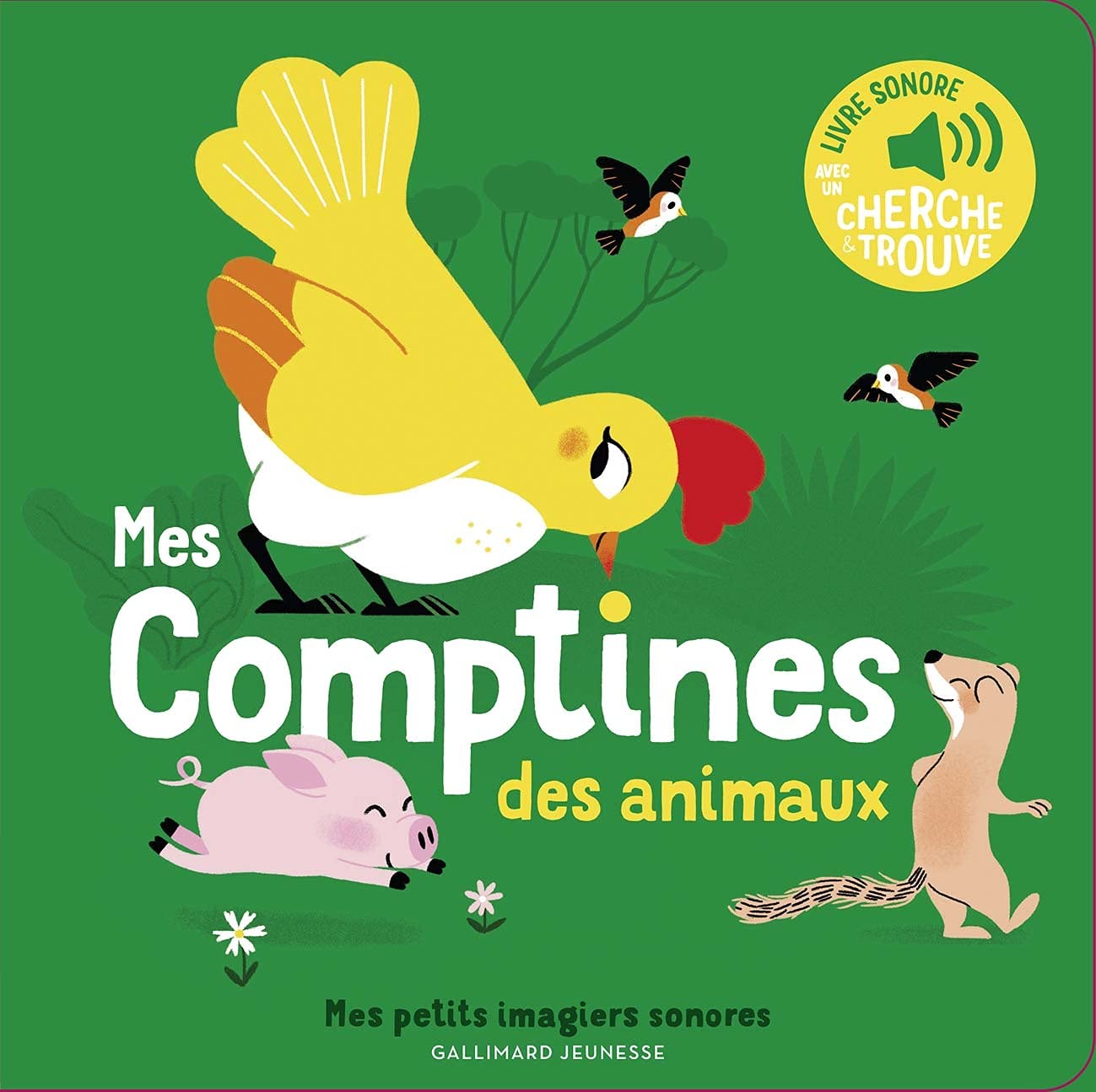 Mes comptines des animaux: Des sons à écouter, des images à regarder (1)