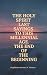The Holy Spirit Last Sayings to This Millennial Age. The End ... by Barbara Herman