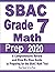SBAC Grade 7 Math Prep 2020...