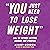 You Just Need to Lose Weight: And 19 Other Myths About Fat People