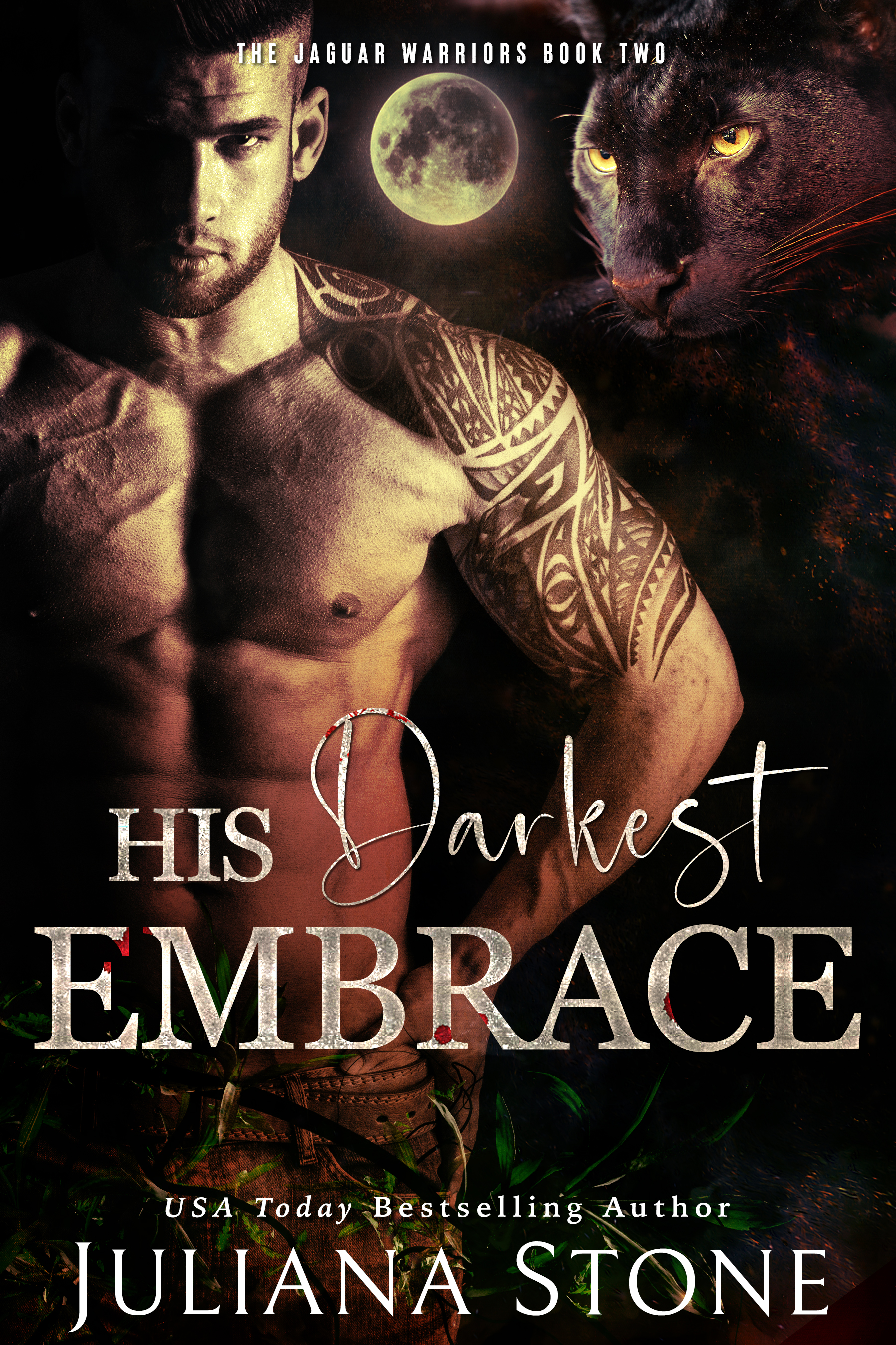 His Darkest Embrace (Jaguar Warriors, #2)