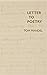 Letter to Poetry