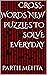 Cross-Words New Puzzles to ...