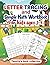 Letter tracing and simple math workbook Ages 3 to 5: Timothy’s book collection