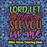 Large Print Bible Verse Coloring Book for Christians: Coloring Book with Inspirational Quotes from the Bible Perfect Gift to Keep Mind Active and Positive Thoughts