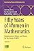 Fifty Years of Women in Mathematics by Janet L. Beery