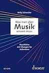 WAS MAN UBER MUSIK WISSEN MUSS