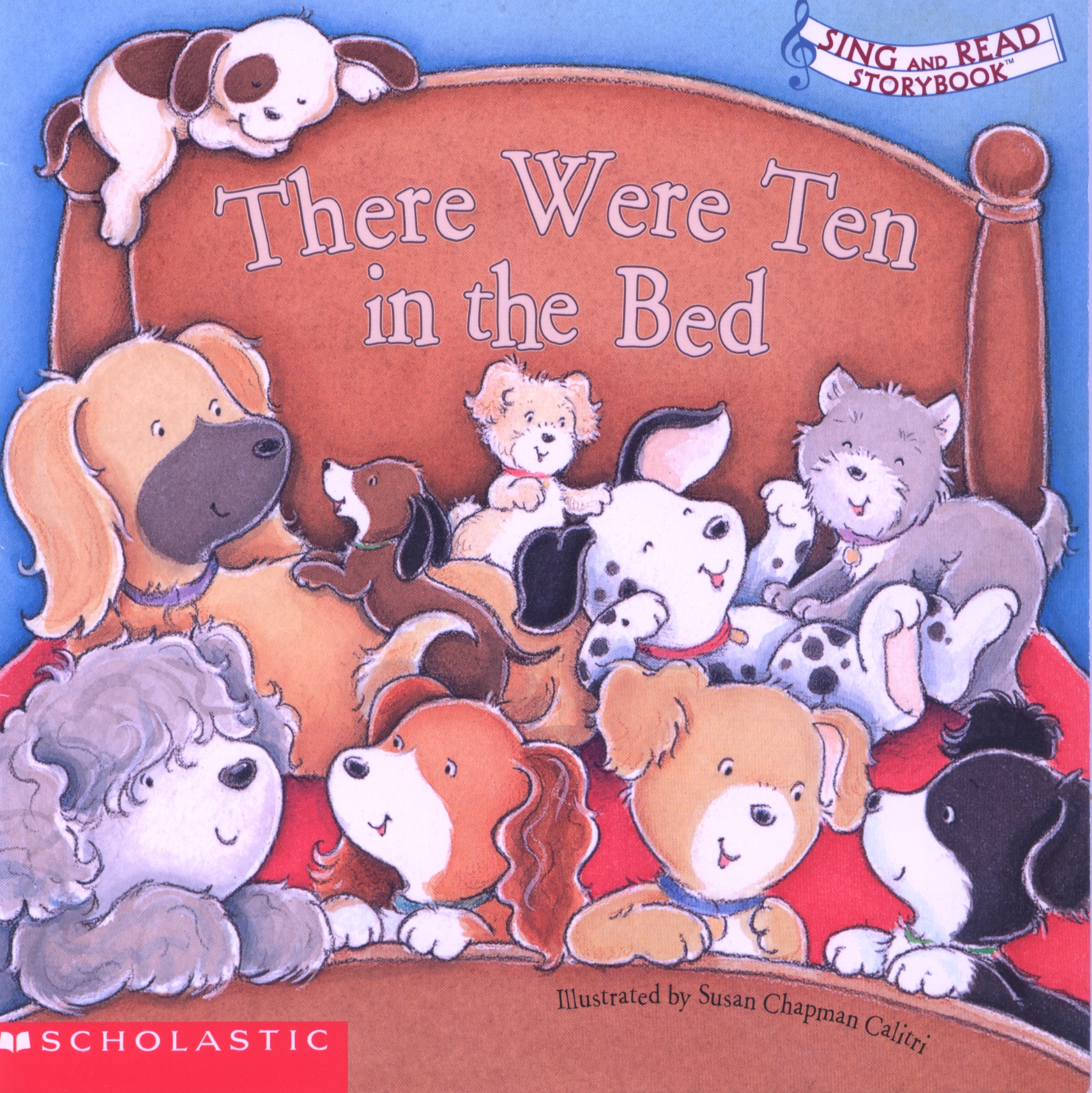 There Were Ten In The Bed (Sing And Read Storybook)
