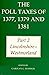 The Poll Taxes of 1377, 1379, and 1381: Part 2: Lincolnshire-Westmorland (Records of Social and Economic History, 29)