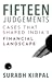 Fifteen Judgments by Saurabh Kirpal