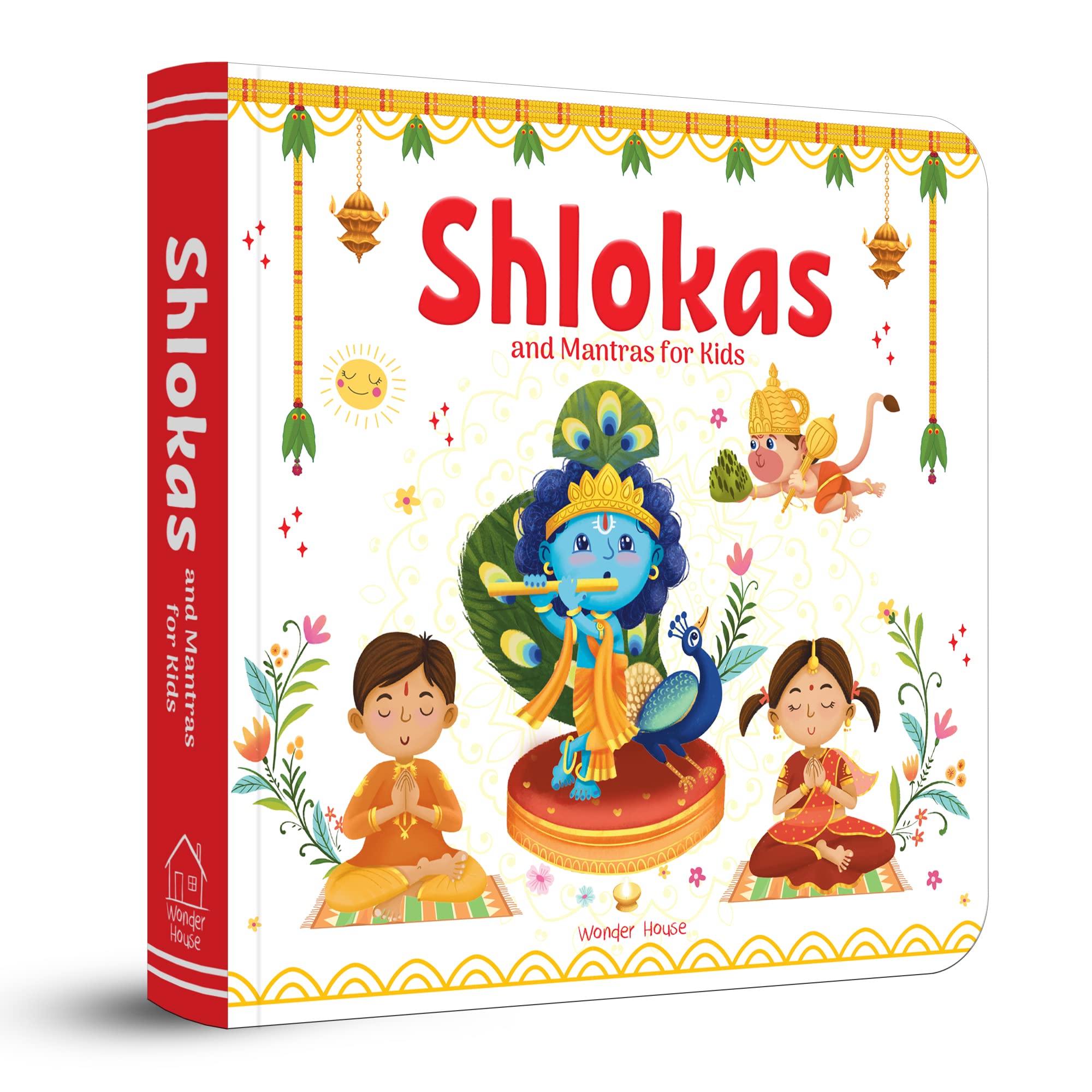 Shlokas and Mantras For Kids: Illustrated Padded Board Book (Board book)