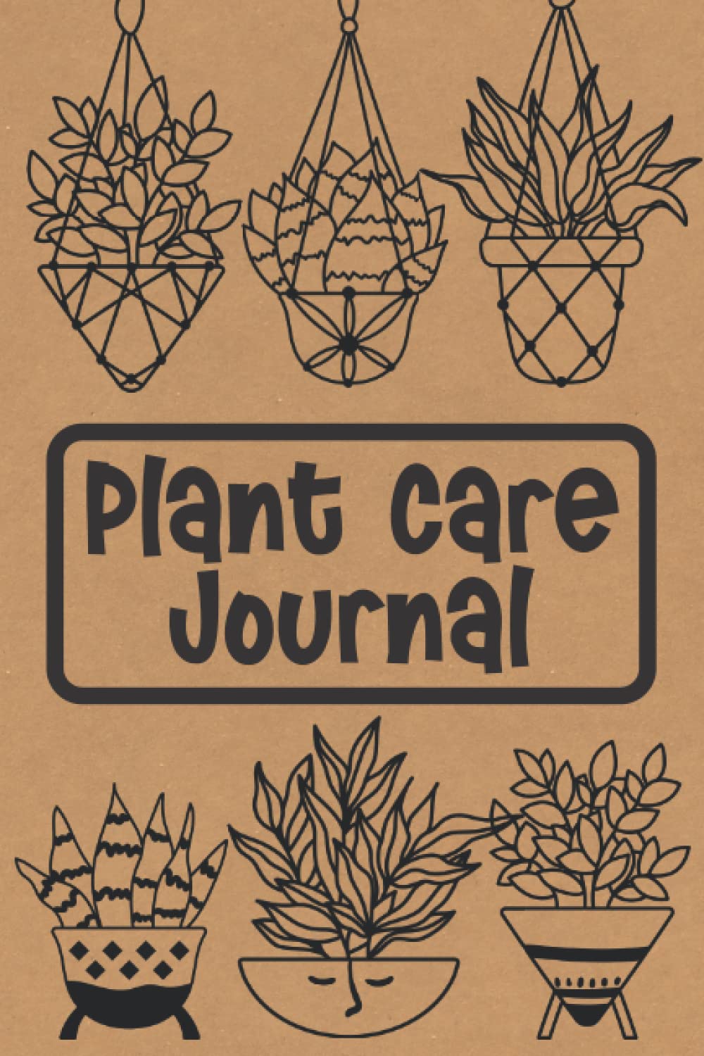 Plant Care Journal: Houseplant log book, planner and diary for indoor gardening lovers and plant parents to keep track of plant details, care requirements, watering & fertilization dates and more. (Paperback)