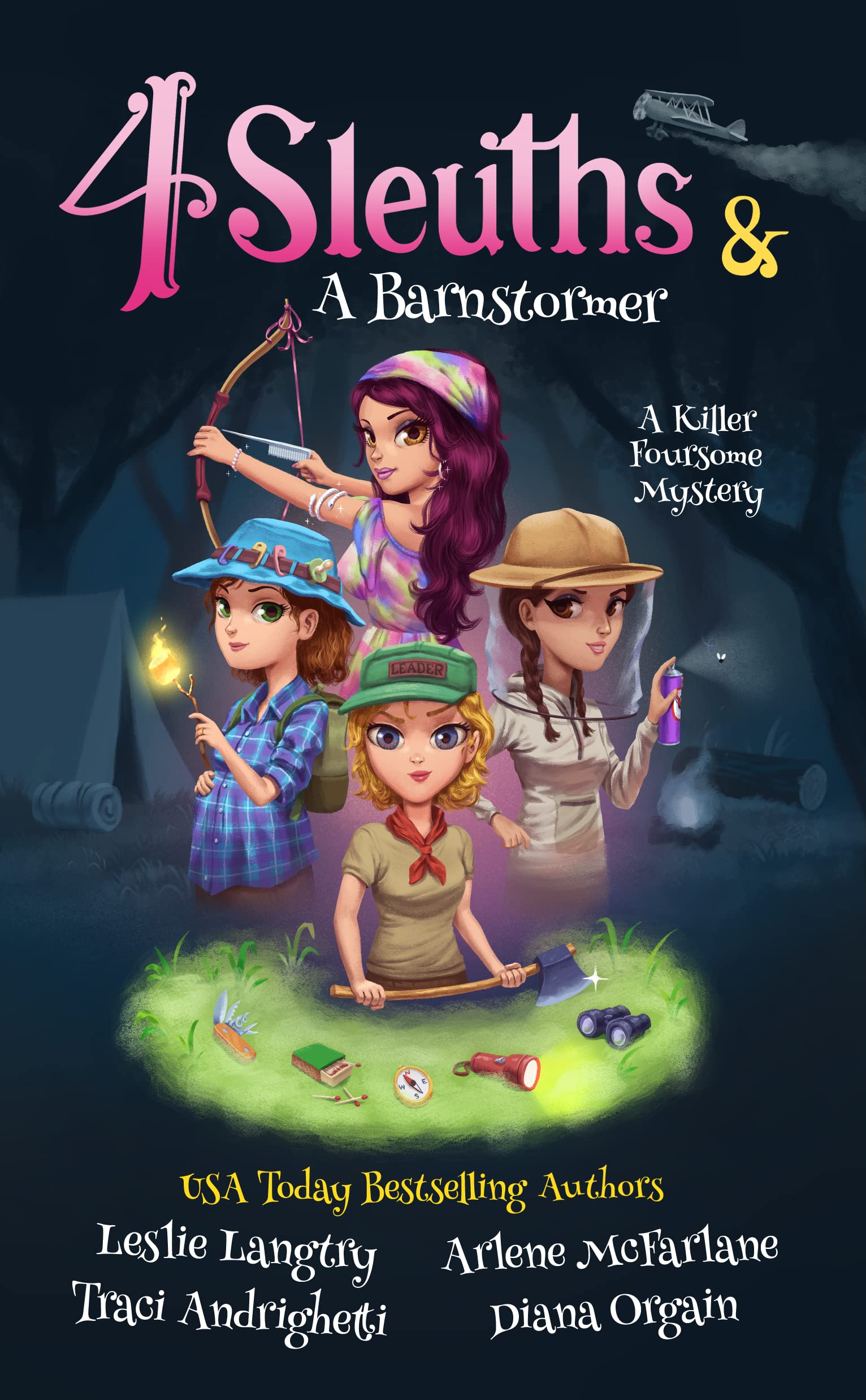 4 Sleuths & A Barnstormer (A Killer Foursome Mystery #3)