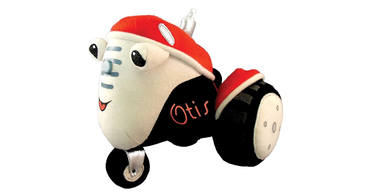 MerryMakers Otis the Tractor Plush Toy, 7Inch by MerryMakers