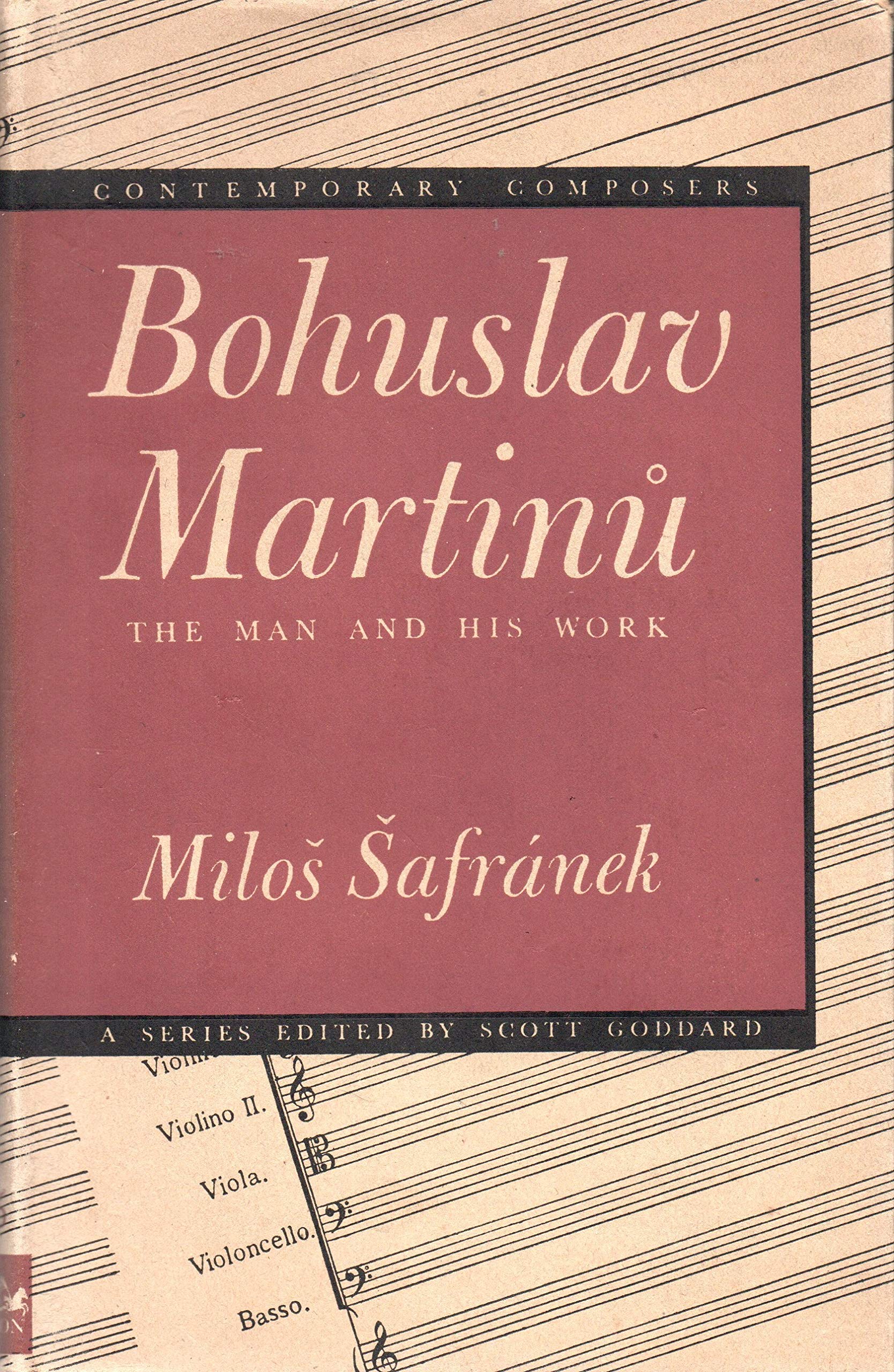 Bohuslav Martinu (Hardcover)