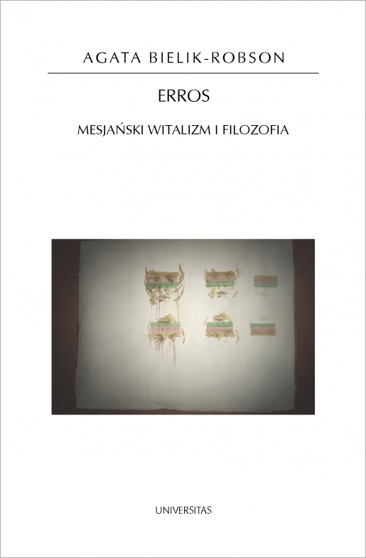 Erros. Mesjański witalizm i filozofia (Paperback)