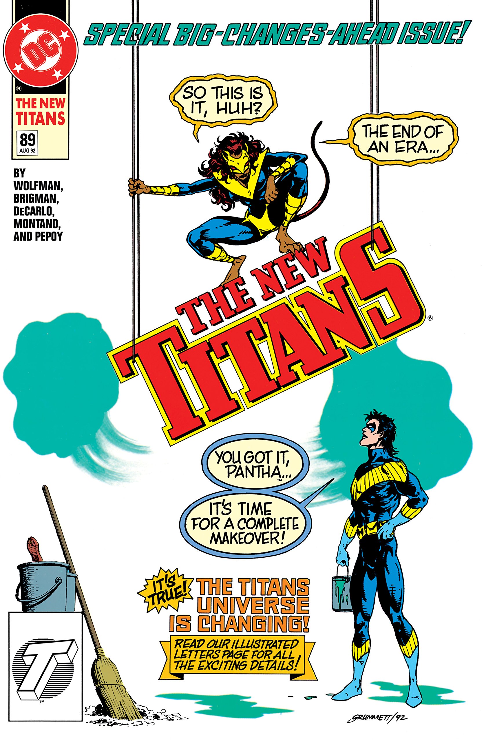 The New Titans (1984-1996) #89 (New Titans (1984-))