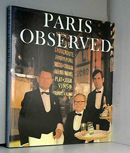 Paris Observed (Hardcover)