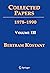 Collected Papers: Volume II...