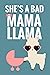 Funny Mama Llama Notebook