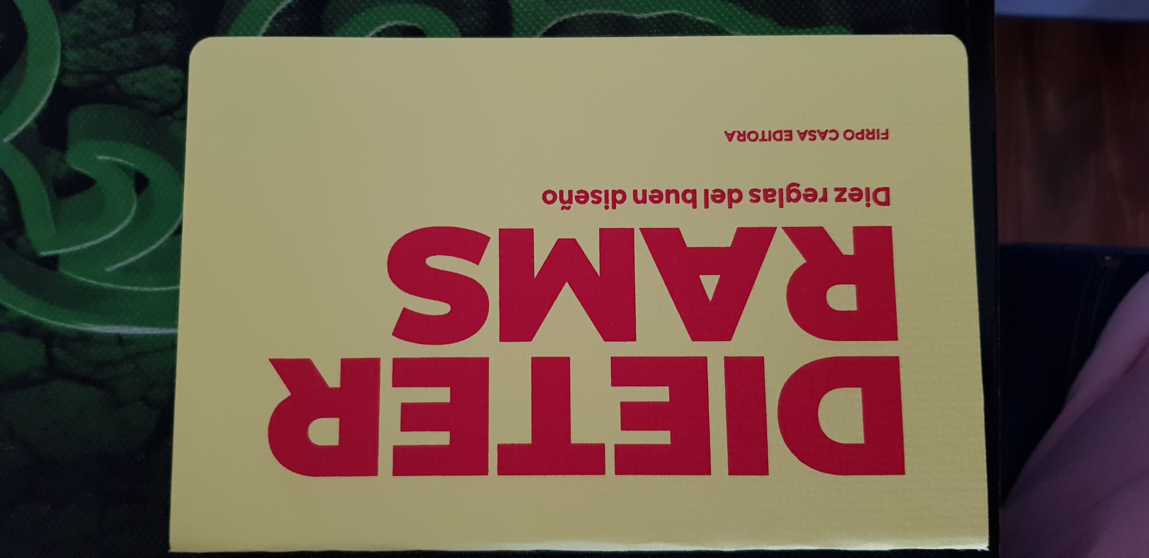 Diez reglas del buen diseño