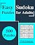 Easy Sudoku Puzzles for Adults by Martin Small