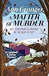 A Matter of Murder