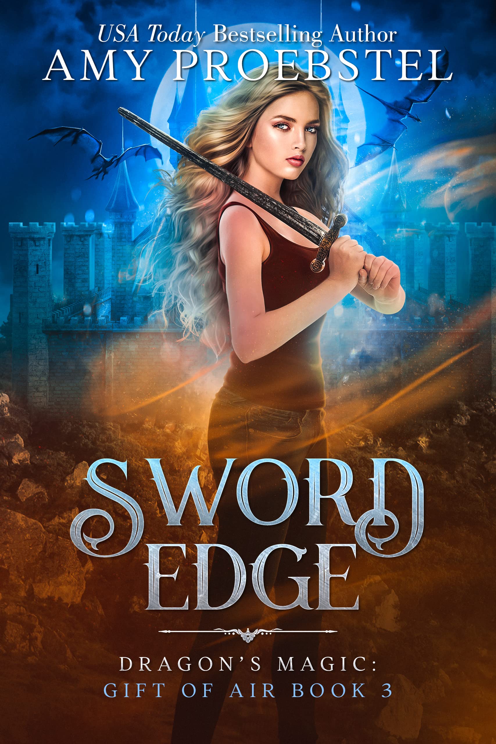 Sword Edge: Dragon’s Magic: Gift of Air Book 3 (An Epic Fantasy Action Adventure) (Dragon's Magic: Gift of Air)