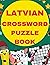 LATVIAN CROSSWORD PUZZLE BOOK